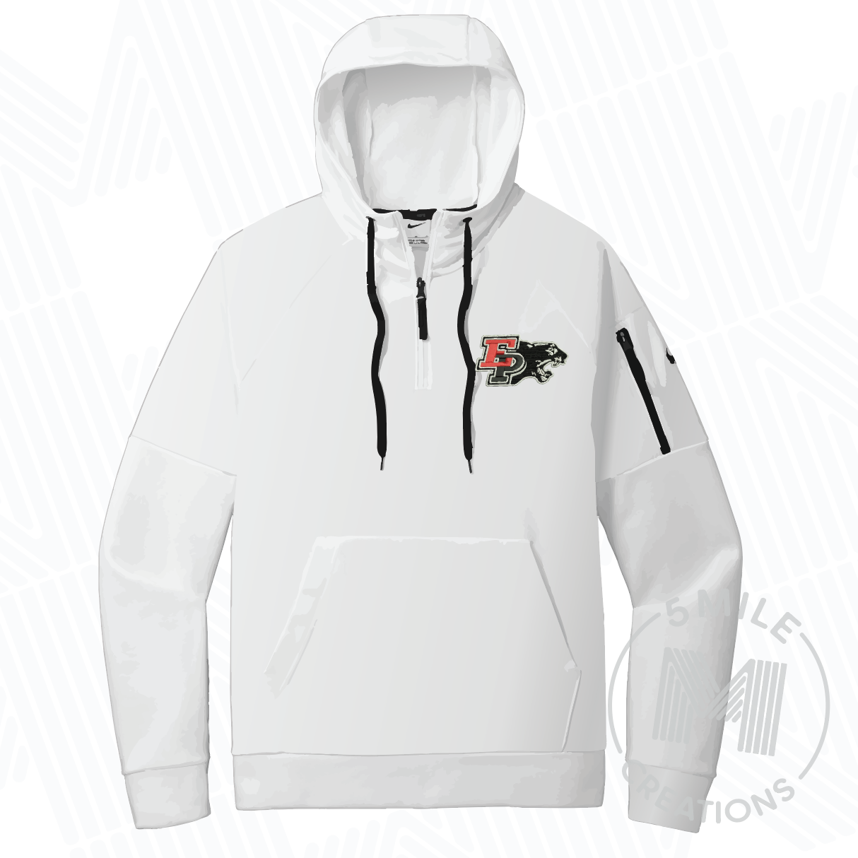 Nike Therma-Fit 1/4 Zip Fleece Hoodie