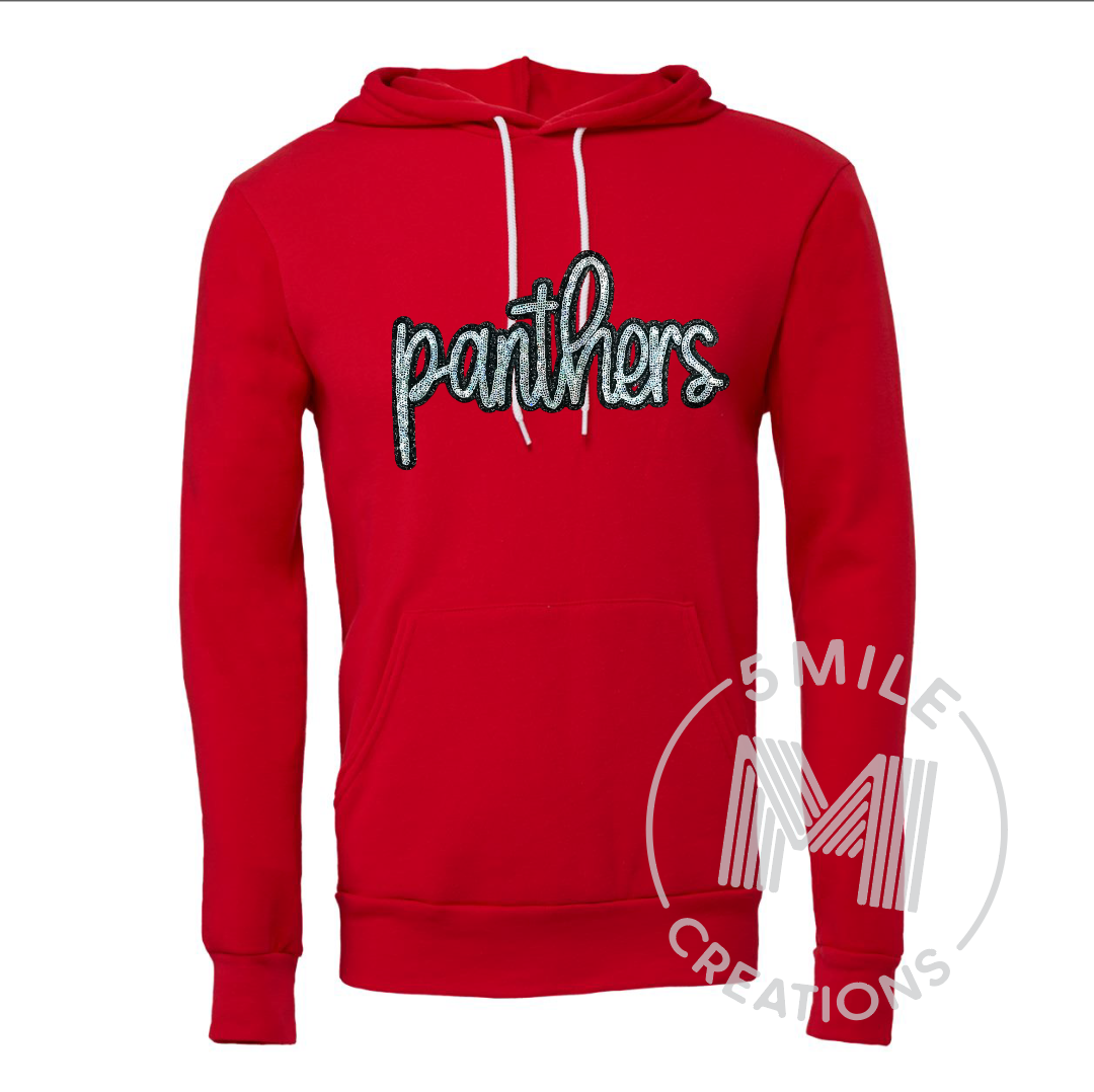 Sequin Panthers Sweatshirt