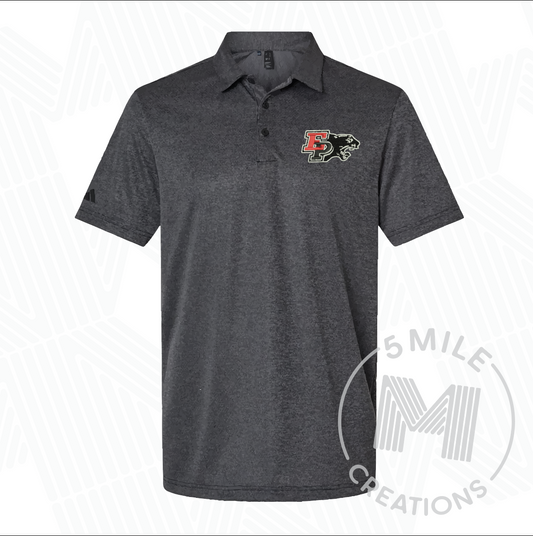 E-P Embroidered Adidas Polo Shirt
