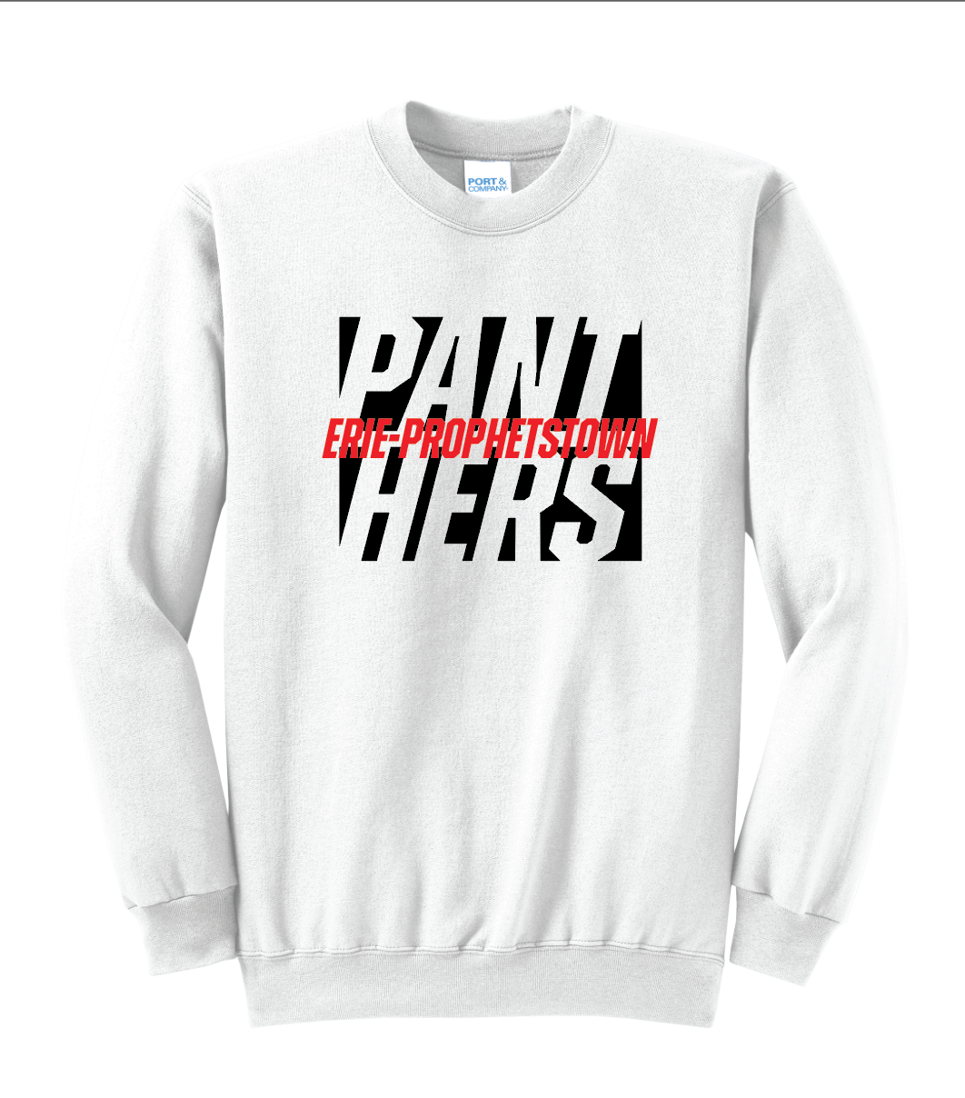 E-P Block Letters Port & Co Shirt