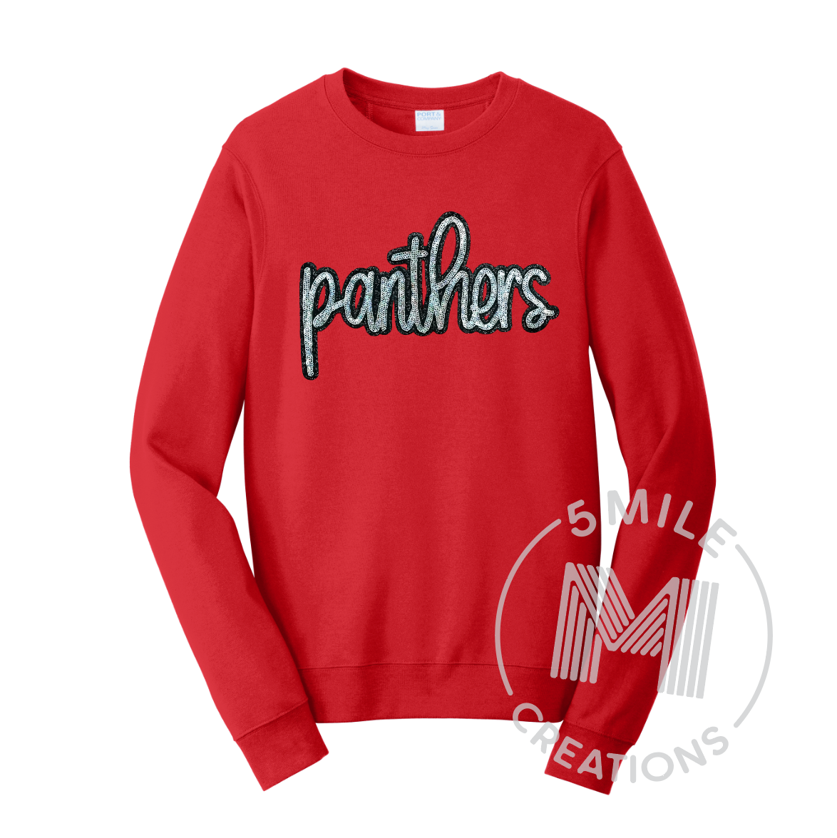 Sequin Panthers Sweatshirt