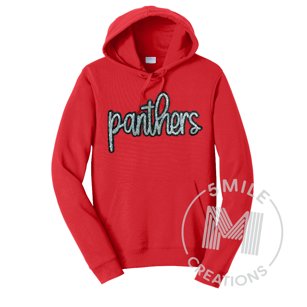 Sequin Panthers Sweatshirt