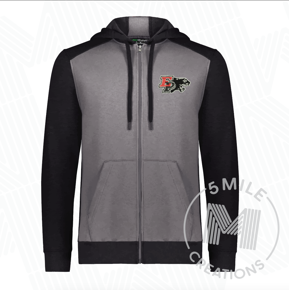 Augusta Sportswear Three Season Full Zip Hoodie