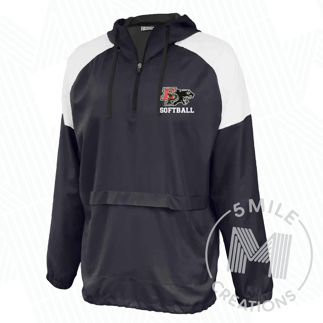 SOFTBALL Pennant Attack Anorak Lightweight Jacket