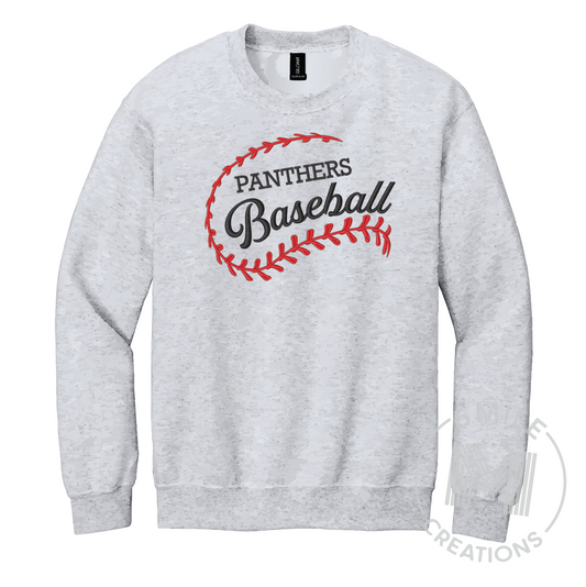 Laces Embroidered Crewneck